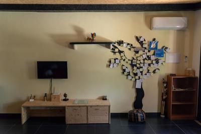 dependance in villa con piscina