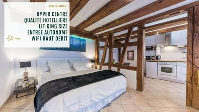 ZEN studio - maison alsacienne - lit KING SIZE