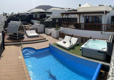 Villa 64, Vista Lobos, private heated pool x jacuzzi, Playa Blanca