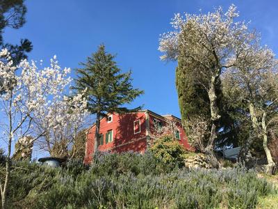 Piccola casa toscana con giardino con vista mozzafiato