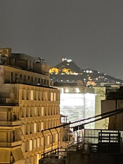 Athens Neos Kosmos penthouse, sea and city view