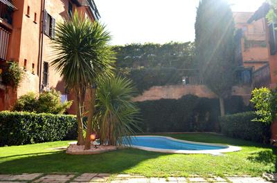 Monolocale con piscina a Trastevere