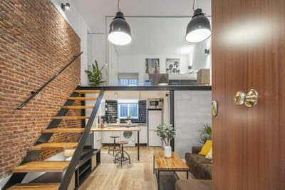 For You Rentals Duplex TEMPORAL with Private Patio in the Center of Madrid MPE35