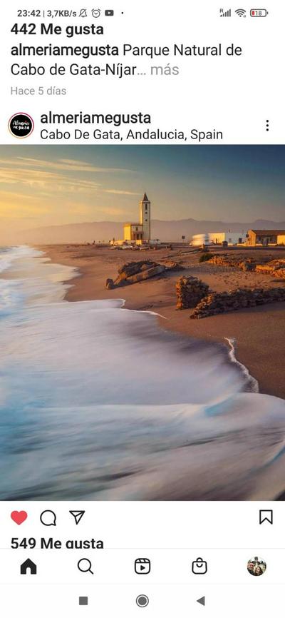 Apartamento en 1ª linea de playa y Parque Natural Cabo de Gata - planta semisotano