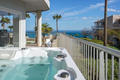 Sunny terrace with Jacuzzi by Costarentals- Ref 26