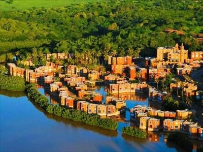 2-bedroom villa on river mouth