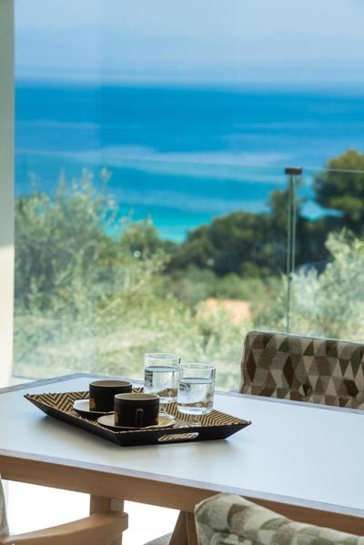 Villa Ouranos - Luxurius modern villa pool, close to the beach