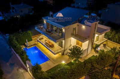Luxury Villa Loutraki with Private Heated Pool