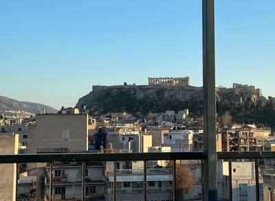 Downtown Athens loft with acropolis terrace view