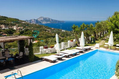 Villa Sole di Capri - Sea view house up to 18 people