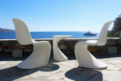 Romantic and cozy house on the waterfront in Koundouros, Kea