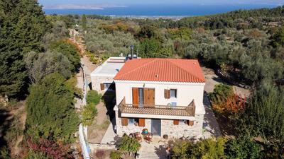 Chaihoutes stone villa into Olive farm in Zia