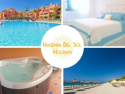 Marbella Apartment - LUXURY & Spacious next to Marriott Playa Andaluza - PRIVATE HEATED JACUZZI