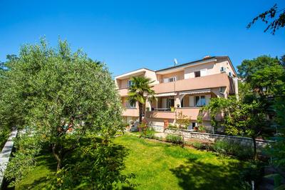 Mediterranean terrace with bbq, swimming pool and sea view