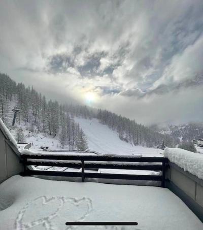Monolocale la terrazza sulla neve-Cervinia