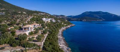Iris Villas Lefkada - Karavi Villa with private sea access