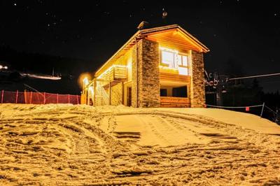 Baita sulle piste in Valmalenco