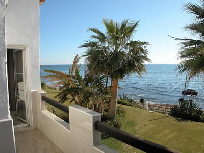 Playa Lucera - Fantastic 3 bedroom front line beach duplex apartment with open sea views from its 2 terraces between Fuengirola and Marbella - Costa del So