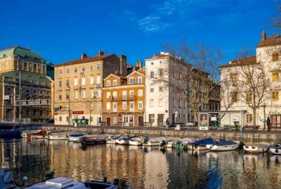 IN THE CENTAR of RIJEKA