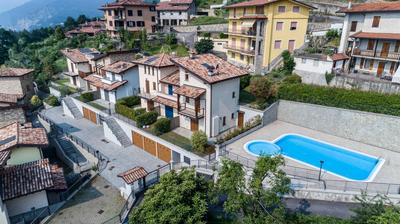 Iseo Lake Villa con vista lago e piscina