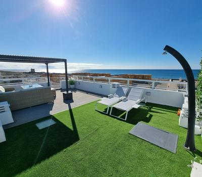 Ático Los Flamingos. Exclusive terrace with views