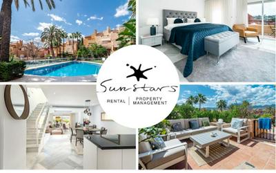 Tropical Palmy 3 bedroom Townhouse in Nueva Andalucia close to Puerto Banus