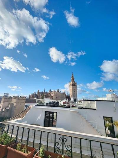 Lovely 1-bedroom loft with terrace. Amazing view.