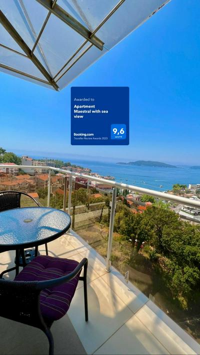 Apartment Maestral with sea view
