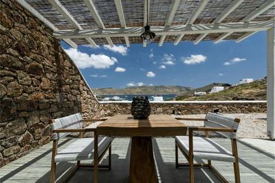 Elegant Mykonos Villa Air Private Pool 4 Bedrooms Sea View Panormos
