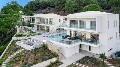 Super Luxury Skiathos Villa Seven Stunning Bedroom Suites Villa Levanta