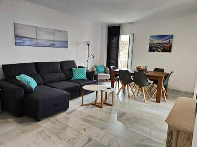 Benalmádena Apartment 66m2 terrace 16m2 sea view 200m from the beach