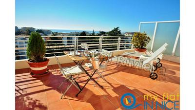 ApartHotel Riviera - Nice Cimiez - Luxueux Loft Appartement AC - Sea View - 2 Larges Terrasses - Esprit Penthouse - 2 Pièces - TERRASSE LOFT CIMIEZ