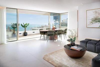 luxury penthouse with panoramic sea view