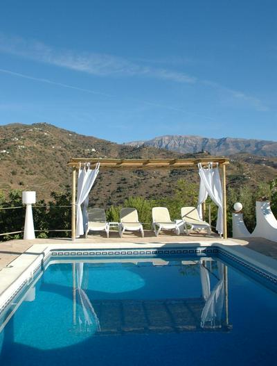 Casa la Flor, villa with seaview in region Malaga
