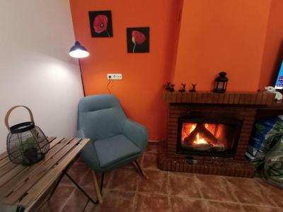 Casa Rural Agua de Azahar Chimenea