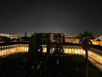 MICHELANGELO SUITE ROMA GUEST HOUSE camere con vista sulle Terme di Diocleziano e sul Chiostro di Michelangelo