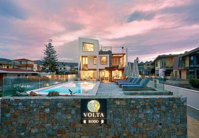 Rodo Seafront Villa with Heated private pool and jacuzzis by Volta Suites and Villas