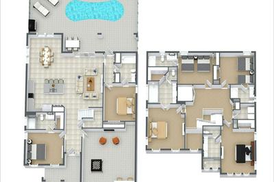 6 Bd 6 Ba Bella Vida 4564 Cl