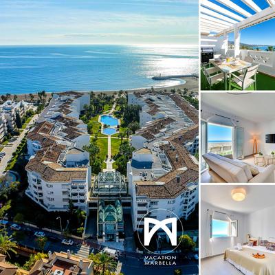 VACATION MARBELLA I Banus Waterfront Penthouse Marina, Sea View, Beachfront