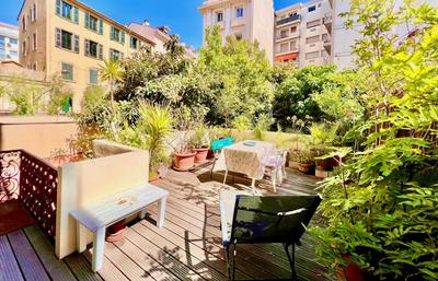 ApartHotel Riviera - Grimaldi Coeur de Ville - Large Studio AC with bigger South Terrace - Hyper Centre - 5mn plage- TERRASSE ESPRIT