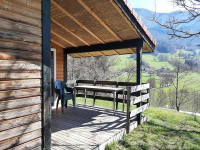 chalet du camping la Porte St Martin