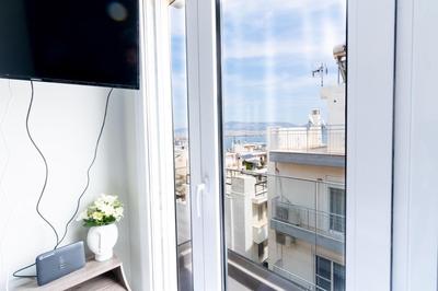 Aiolos loft sea view peiraiki near the sea