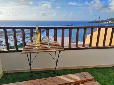 Vivienda Balcón al amanecer