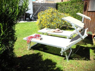 Appartamento con giardino a 5 minuti dal mare
