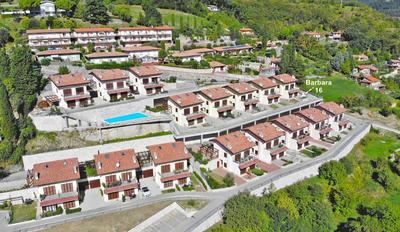 La Quiete Barbara apartment Terrace Lake view