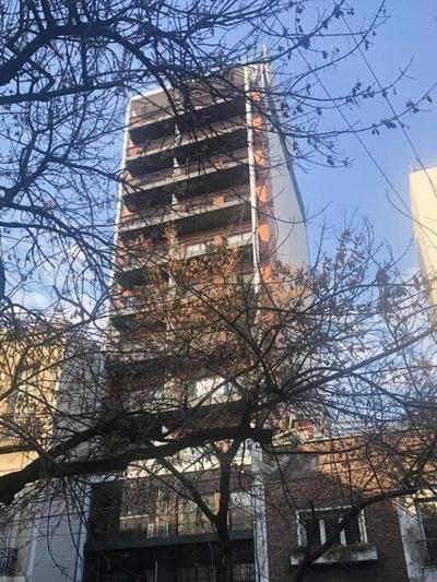Estudio en Palermo con balcon y edificio con amenities
