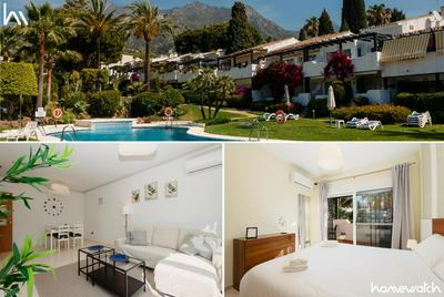 Vacation home in the best location, with terrace and pool in Marbella Center