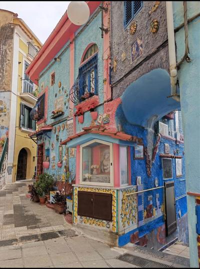 Casa bella con terrazzo sul mare