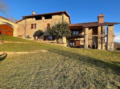 Rustico im Piemont mit Panorama