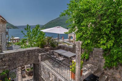 Villa Burovic Historic Beachfront Stone House Perast